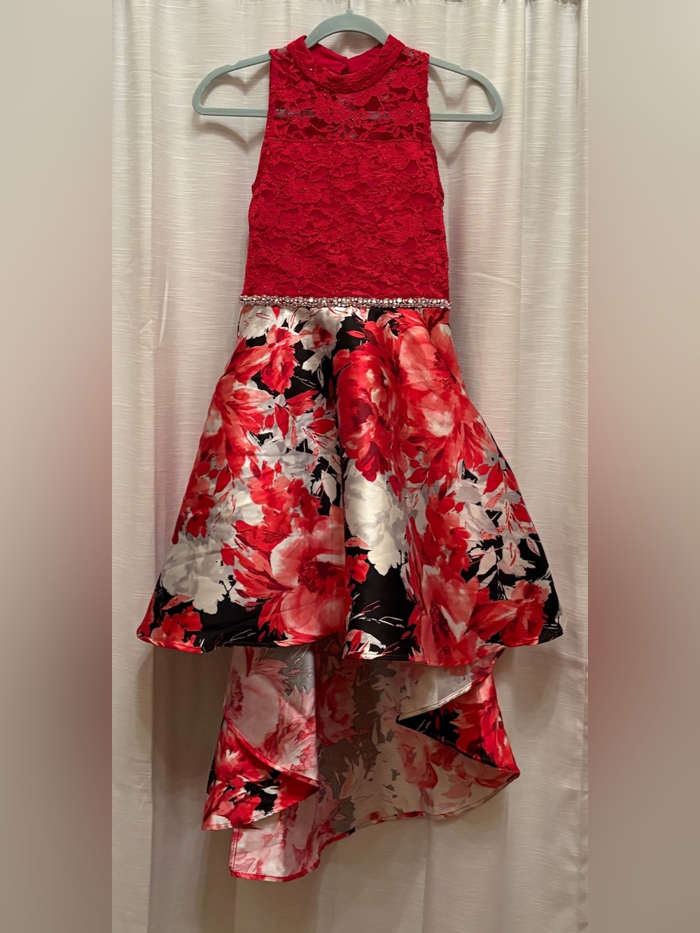 Speechless Bright Red Girls Dress